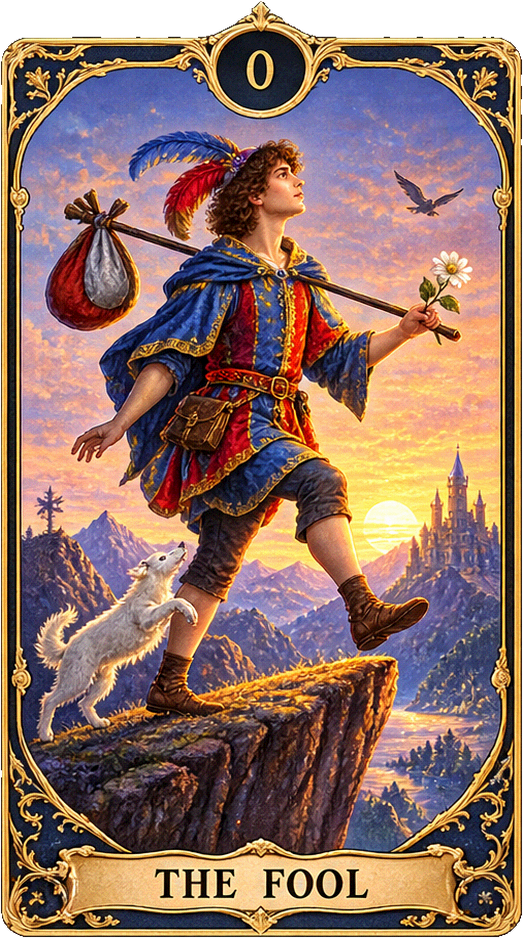Lá bài Tarot Gã Khờ — The Fool