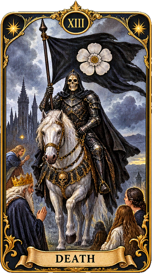 Lá bài Tarot Cái Chết — Death
