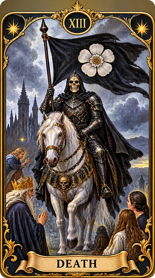 Lá bài tarot Cái Chết — Death