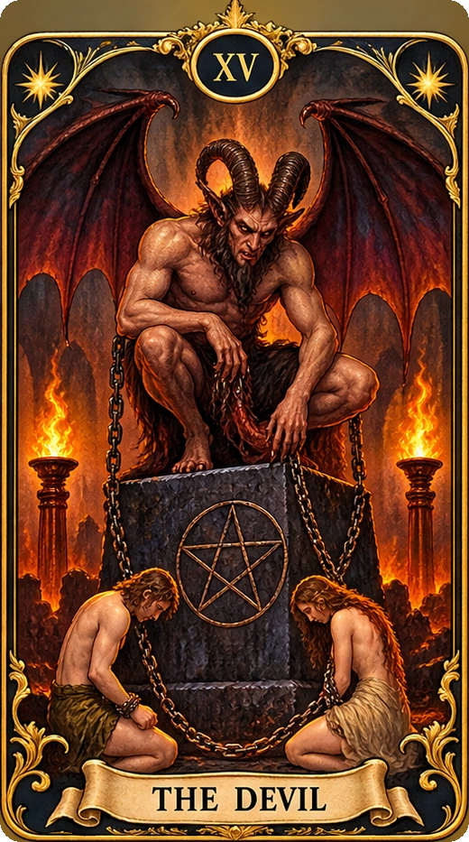 Lá bài tarot Ác Quỷ — The Devil
