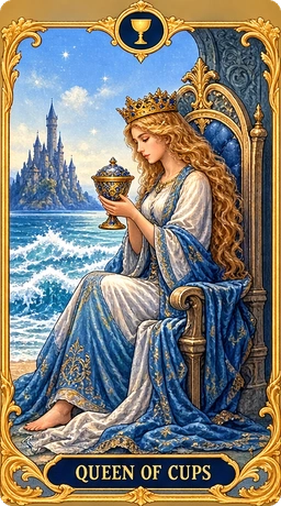 Lá bài tarot Nữ Hoàng Cốc