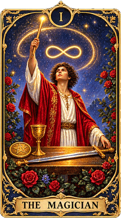 Lá bài Tarot Pháp Sư — The Magician