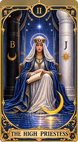Lá bài tarot Nữ Tư Tế