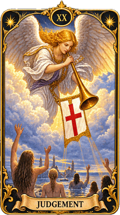 Lá bài Tarot Phán Xét — Judgement