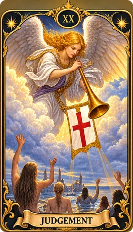 Lá bài tarot Phán Xét
