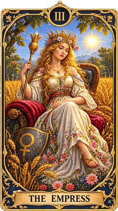 Lá bài Tarot Nữ Hoàng — The Empress