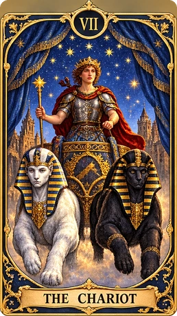 Lá bài tarot Cỗ Xe