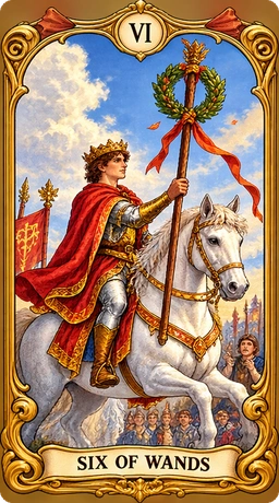 Lá bài tarot Sáu Gậy